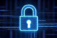 보안 기술 아이콘들: 자물쇠, 방패